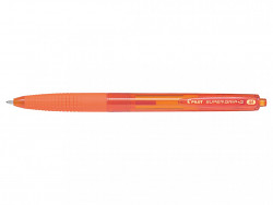 Kuličková tužka Pilot Super Grip-G  "M"oranžová 1mm stiskací  
