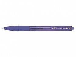 Kuličková tužka Pilot Super Grip-G "M" fialová 1mm stiskací  