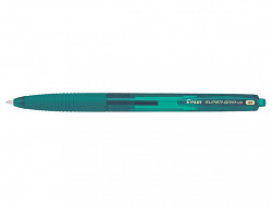 Kuličková tužka Pilot Super Grip-G  "M" smaragdově zelená 1mm stiskací   