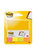 Záložka 3M Postit samolepící 670/4 20x38mm 4x50 mix neon. barev