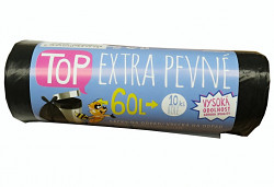 Odpadkové pytle VIPOR Extra TOP 60L LDPE černé