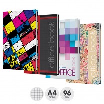 Záznamní kniha A4 čtvereček 96 listů