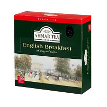 Čaj Ahmad Tea English Breakfast balení 100ks ALU 