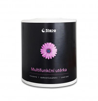 Utěrka STEPA multifunkční 1-vrstvá 17x30cm 110 útržků v roli bez dutinky AKCE!!