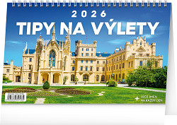 Kalendář stolní Tipy na výlety 2026