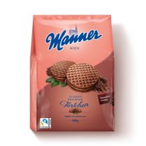 Sušenky Manner dortíky Schoko Brownie 400g
