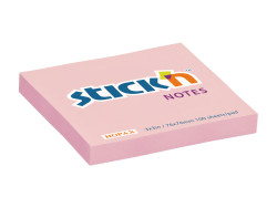Samolepicí bločky Stick'n 76 x 76mm pastelově růžový