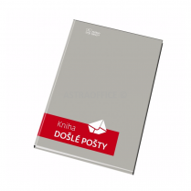 Kniha došlé pošty vázaná A4