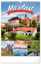 Kalendář nástěnný Česká republika 2023  