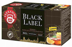 Teekanne 20x2g Black Label Lemon černý čaj 
