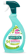 SANYTOL Univerzální čistič 94% rostlinného původu sprej 500ml  