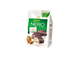 Oplatky Happy Nero Nuts Wafers s lískooříškovou náplní 140g  