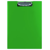 Podložka psací DONAU s klipem se zakrývací deskou A4 PP zelená