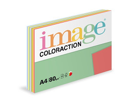 Papír barevný Image Coloraction A4 80g  TOP MIX 250 lisů, mix 10ti barev