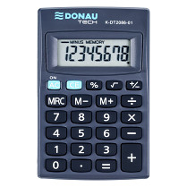 Kalkulačka DONAU TECH 2086 kapesní černá