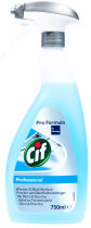 Čistič Cif Professional na skleněné povrchy s rozprašovačem 750 ml