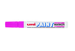 Popisovač lakový UNI Paint Marker PX-20 Medium kulatý hrot 2,2 - 2,8 mm růžový