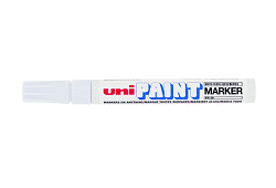Popisovač lakový UNI Paint Marker PX-20 Medium kulatý hrot 2,2 - 2,8 mm bílý