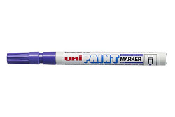 Popisovač lakový UNI Paint Marker PX-21 Fine kulatý hrot 0,8 - 1,2 mm fialový