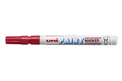 Popisovač lakový UNI Paint Marker PX-21 Fine kulatý hrot 0,8 - 1,2 mm červený