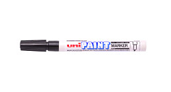 Popisovač lakový UNI Paint Marker PX-21 Fine kulatý hrot 0,8 - 1,2 mm černý