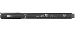 Kreativní liner UNI PIN 04 voděodolný 0,4 mm černý    