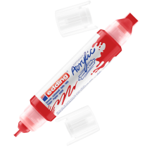 Popisovač akrylový EDDING e-5400 3D dopravní červená 902