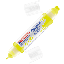 Popisovač akrylový EDDING e-5400 3D neonově žlutý 065