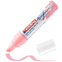 Popisovač akrylový EDDING e-5000 klínový hrot B  slézový 935
