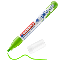 Popisovač akrylový EDDING e-5100  kulatý hrot M zelenožlutý 927