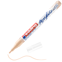 Popisovač akrylový EDDING e-5300 hrot F béžový 255