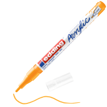 Popisovač akrylový EDDING e-5300 hrot F sluneční žlutá 906