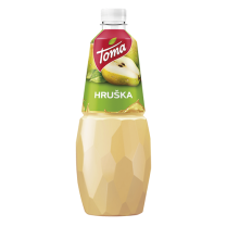 TOMA  ovocný nápoj hruška 1L PET 