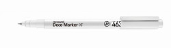 Popisovač akrylový MONAMI 463 DECO MARKER hrot 0,7mm 463-01 XF white/bílý