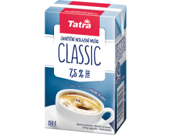 Mléko Tatra Classic 7,5% tuku 250g