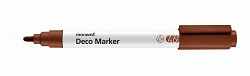 Popisovač akrylový MONAMI 460 DECO MARKER hrot 2mm 460-22 brown/hnědý