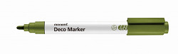 Popisovač akrylový MONAMI 460 DECO MARKER hrot 2mm 460-10 olive/olivově zelený