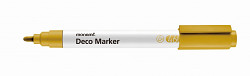 Popisovač akrylový MONAMI 460 DECO MARKER hrot 2mm 460-23 gold/zlatý