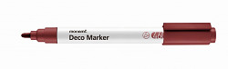 Popisovač akrylový MONAMI 460 DECO MARKER hrot 2mm 460-26 M-red/metalicky červený