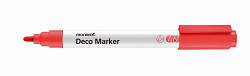 Popisovač akrylový MONAMI 460 DECO MARKER hrot 2mm 460-31 F-red/fluo. červený