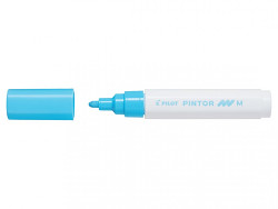 Popisovač akrylový Pilot PINTOR hrot M pastelově modrý
