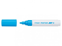 Popisovač akrylový Pilot PINTOR hrot M světle modrý