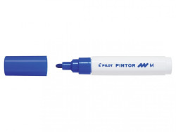 Popisovač akrylový Pilot PINTOR hrot M modrý