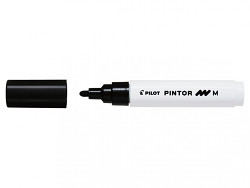 Popisovač akrylový Pilot PINTOR hrot M černý
