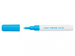 Popisovač akrylový Pilot PINTOR hrot EF světle modrý