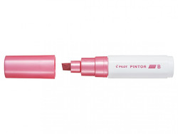 Popisovač akrylový Pilot PINTOR hrot B metalicky růžový