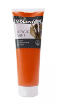Akrylová barva MOLENAER 250 ml oranžová