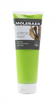 Akrylová barva MOLENAER 250 ml zelená