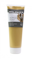 Akrylová barva MOLENAER 250 ml zlatá