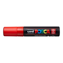 Popisovač akrylový POSCA PC -17K rovný hrot extra široký červený 15